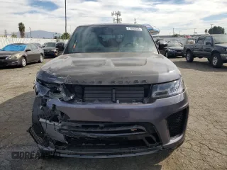 2022 Land Rover Range Rover Sport SVR with VIN SALWZ2RE0NA238645, listed as a Copart auction lot 77895924 with 8,137 mi miles and Salvage Title. Bid and sale history available at DreamBid. Image 5.