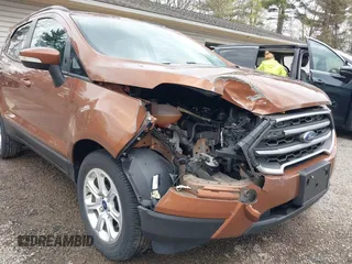 2018 Ford EcoSport SE with VIN MAJ3P1TEXJC229328, listed as a IAAI auction lot 42059911 with 27,531 mi miles. Bid and sale history available at carsss.com. Image 6.