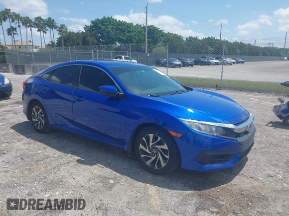 2018 Honda Civic EX with VIN 19XFC2F72JE036055, listed as a IAAI auction lot 41960037 with 128,650 mi miles and . Bid and sale history available at DreamBid. Image 1.