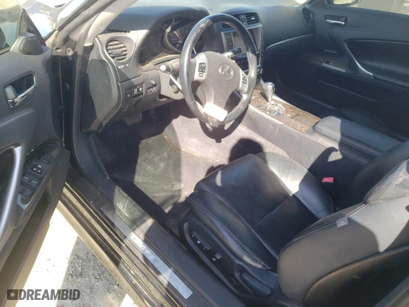 2011 Lexus IS 250C with VIN JTHFF2C23B2515419, listed as a Copart auction lot 50800855 with 170,079 mi miles and Salvage Title. Bid and sale history available at carsss.com. Image 8.