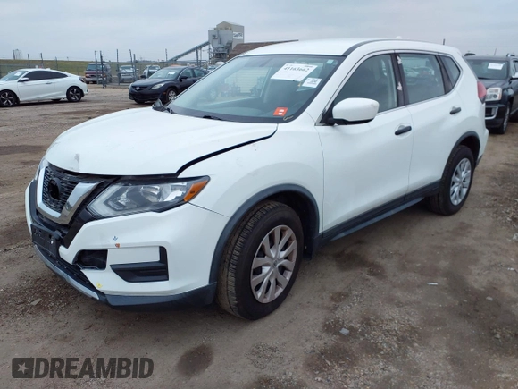 2018 Nissan Rogue SV with VIN KNMAT2MV8JP606457, listed as a IAAI auction lot 41163662 with 81,479 mi miles. Bid and sale history available at carsss.com. Image 17.