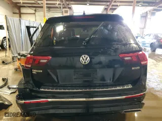2020 Volkswagen Tiguan SEL Premium R-Line with VIN 3VV4B7AX5LM003382, listed as a Copart auction lot 46403255 with 28,355 mi miles and Salvage Title. Bid and sale history available at carsss.com. Image 6.
