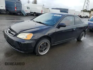 2003 Honda Civic EX with VIN 1HGEM21933L025093, listed as a Copart auction lot 45384705 with 203,105 mi miles and Non Repairable. Bid and sale history available at carsss.com. Image 1.