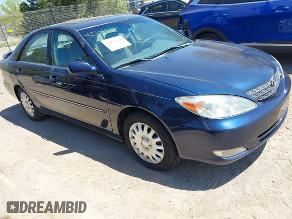 2003 Toyota Camry LE with VIN 4T1BE32K13U204938, listed as a IAAI auction lot 42194548 with 263,710 mi miles and . Bid and sale history available at DreamBid. Image 1.