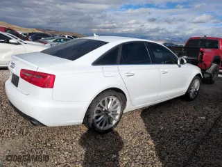 2014 Audi A6 2.0T Premium Plus with VIN WAUGFAFC1EN049090, listed as a Copart auction lot 45419945 with 154,062 mi miles and Salvage Title. Bid and sale history available at carsss.com. Image 3.
