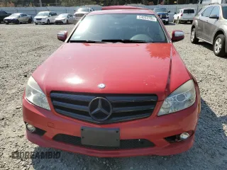2009 Mercedes-Benz C 300 Sport with VIN WDDGF54X19R053399, listed as a Copart auction lot 54053785 with 144,089 mi miles and Salvage Title. Bid and sale history available at DreamBid. Image 5.