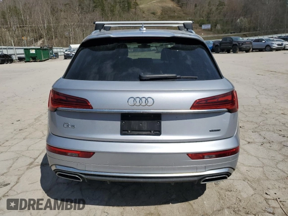 2022 Audi Q5 S line Premium z VIN WA1GAAFYXN2118948, wystawiony jako Copart lot #50617565 z przebiegiem Nie podano mil oraz Szkoda całkowita • Salvage title. Historia ofert i sprzedaży dostępna na DreamBid. Obrazek 6.