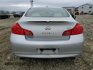 2011 Infiniti G25 Journey z VIN JN1DV6AP0BM600582, wystawiony jako Copart lot #53745935 z przebiegiem 101 321 mil mil oraz Szkoda całkowita • Salvage title. Historia ofert i sprzedaży dostępna na DreamBid. Obrazek 6.