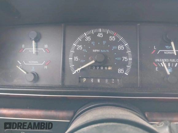 1990 Ford F-150 with VIN 1FTEX15H0LKB34683, listed as a IAAI auction lot 41468440 with 23,706 mi miles. Bid and sale history available at carsss.com. Image 7.