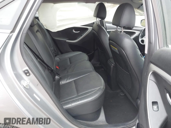 2014 Hyundai Elantra GT with VIN KMHD35LH6EU165019, listed as a IAAI auction lot 42016057 with 121,794 mi miles. Bid and sale history available at carsss.com. Image 8.