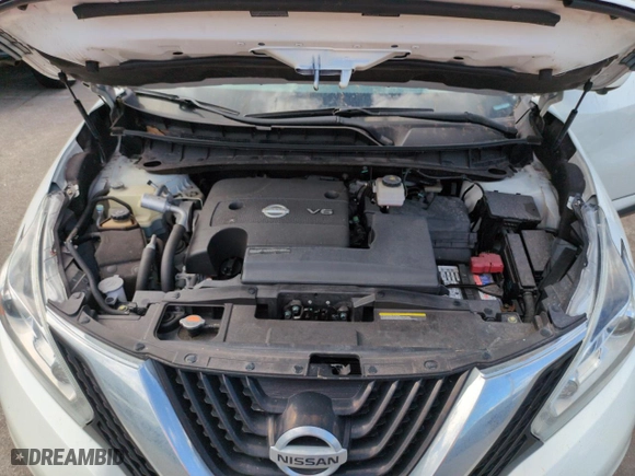 2015 Nissan Murano SV with VIN 5N1AZ2MG0FN290650, listed as a Copart auction lot 80395094 with 0 mi miles and Salvage Title. Bid and sale history available at carsss.com. Image 12.