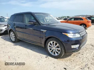 2017 Land Rover Range Rover Sport HSE with VIN SALWR2FK9HA694593, listed as a Copart auction lot 57265715 with 113,008 mi miles and Clean title. Bid and sale history available at DreamBid. Image 4.