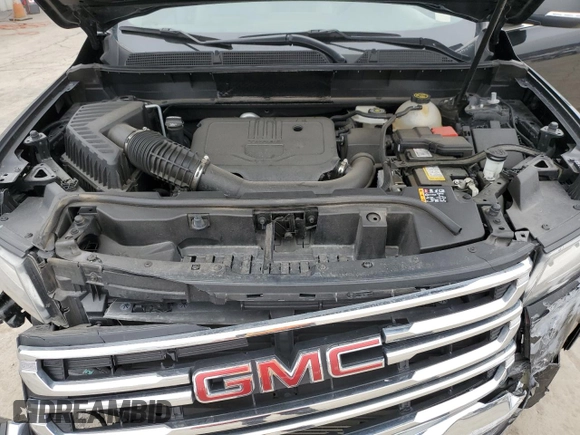 2023 GMC Acadia SLT with VIN 1GKKNML45PZ135436, listed as a Copart auction lot 44863365 with 34,187 mi miles and Salvage Title. Bid and sale history available at DreamBid. Image 13.