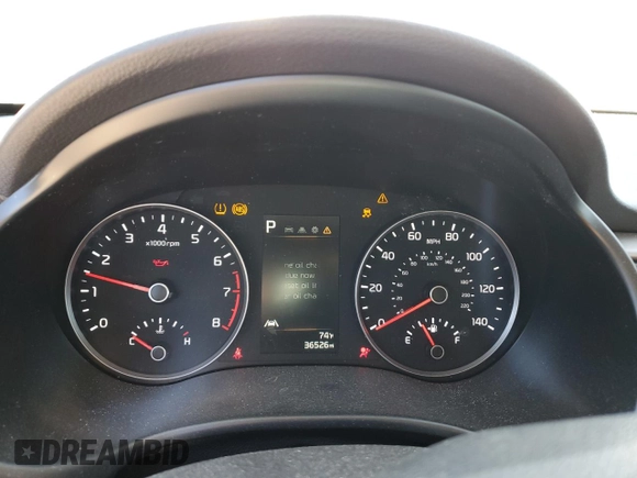 2023 Kia Rio S z VIN 3KPA24AD1PE605704, wystawiony jako Copart lot #57707585 z przebiegiem 36 526 mil mil oraz Szkoda całkowita • Salvage title. Historia ofert i sprzedaży dostępna na DreamBid. Obrazek 9.