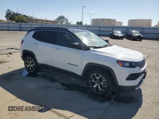 2025 Jeep Compass Limited with VIN 3C4NJDCN8ST525816, listed as a Copart auction lot 62394535 with 20,865 mi miles and Clean title. Bid and sale history available at DreamBid. Image 4.