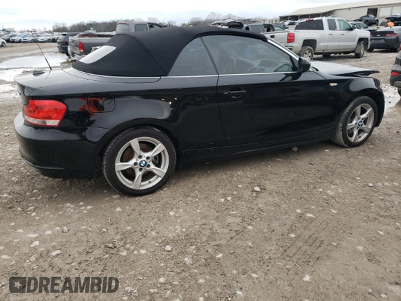 2012 BMW 1 Series 128i with VIN WBAUL7C55CVM83014, listed as a Copart auction lot 86043194 with Not provided miles and Salvage title. Bid and sale history available at DreamBid. Image 3.