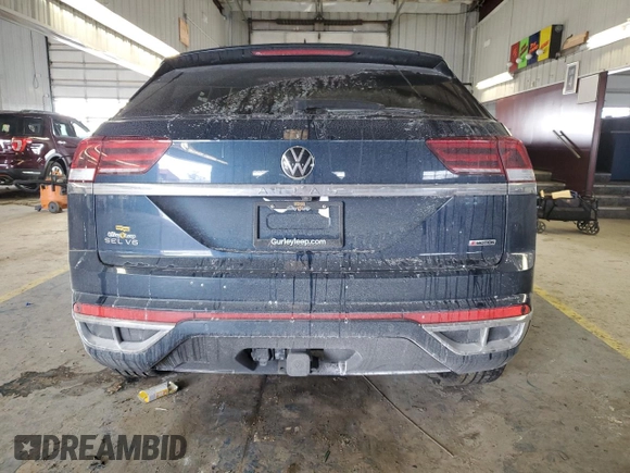2022 Volkswagen Atlas SEL Premium R-Line with VIN 1V2FE2CA2NC208252, listed as a Copart auction lot 44740735 with Not provided miles and Salvage title. Bid and sale history available at DreamBid. Image 6.