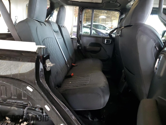 2023 Jeep Wrangler Sport S with VIN 1C4HJXDG0PW668162, listed as a Copart auction lot 45942865 with 62,944 mi miles and Salvage Title. Bid and sale history available at DreamBid. Image 11.