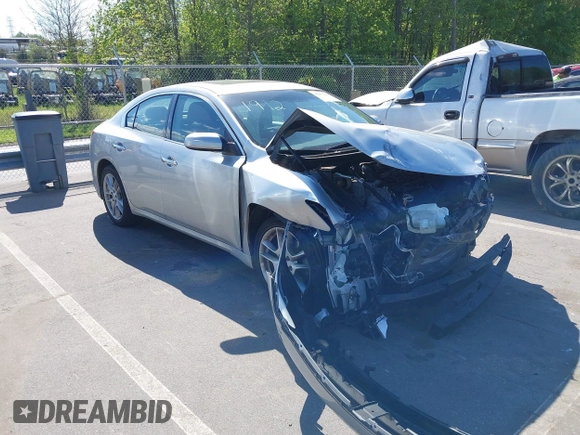2010 Nissan Maxima 3.5 SV with VIN 1N4AA5AP1AC871912, listed as a IAAI auction lot 42053221 with 81,337 mi miles. Bid and sale history available at carsss.com. Image 1.