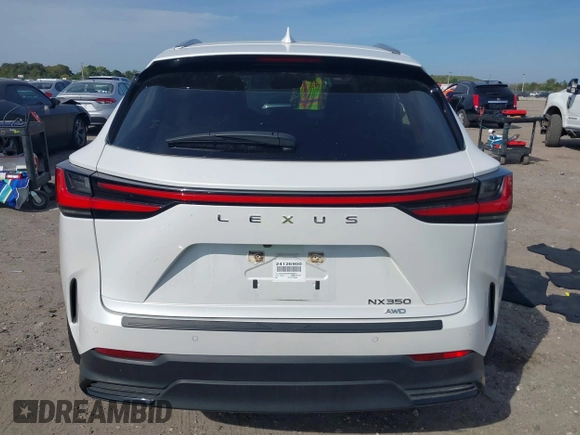 2024 Lexus NX 350 Premium z VIN JTJGGCEZ5R5008594, wystawiony jako IAAI lot #41643849 z przebiegiem 13 519 mil mil oraz . Historia ofert i sprzedaży dostępna na DreamBid. Obrazek 16.