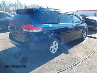 2012 Toyota Sienna with VIN 5TDKA3DCXCS013173, listed as a IAAI auction lot 41437317 with 175,263 mi miles and . Bid and sale history available at DreamBid. Image 4.