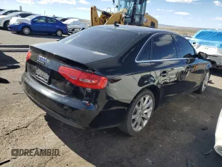 2013 Audi A4 Premium Plus with VIN WAUHFAFLXDA191934, listed as a Copart auction lot 78159544 with 151,335 mi miles and Clean Title. Bid and sale history available at carsss.com. Image 3.