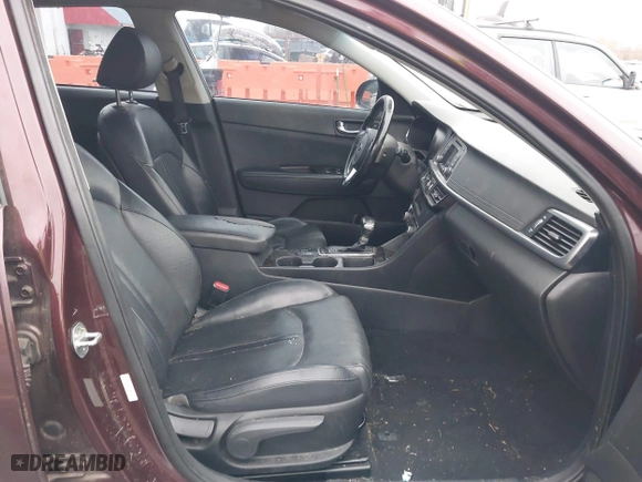 2016 Kia Optima EX with VIN 5XXGU4L31GG004714, listed as a IAAI auction lot 41183230 with 108,084 mi miles. Bid and sale history available at carsss.com. Image 5.