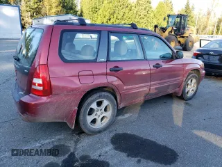 2003 Subaru Forester XS with VIN JF1SG65643H736343, listed as a Copart auction lot 77376394 with 108,665 mi miles and Salvage Title. Bid and sale history available at carsss.com. Image 3.