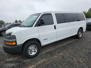 2006 Chevrolet Express Passenger with VIN 1GAHG39U461242646, listed as a Copart auction lot 63247735 with 135,481 mi miles and Clean title. Bid and sale history available at DreamBid. Image 1.