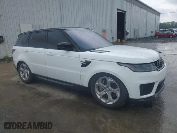 2019 Land Rover Range Rover Sport HSE with VIN SALWR2RV3KA819553, listed as a Copart auction lot 56620295 with 86,285 mi miles and Salvage Title. Bid and sale history available at DreamBid. Image 5.