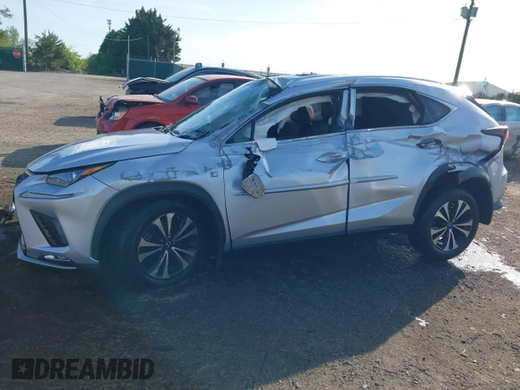 2019 Lexus NX 300 with VIN JTJBARBZ6K2196746, listed as a IAAI auction lot 42093923 with 51,069 mi miles and . Bid and sale history available at DreamBid. Image 6.