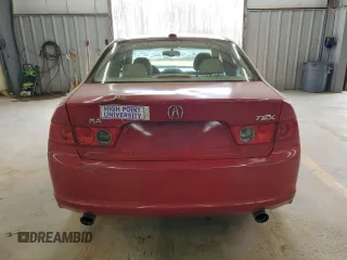 2006 Acura TSX with VIN JH4CL96876C019687, listed as a Copart auction lot 50869705 with 200,699 mi miles and Salvage Title. Bid and sale history available at carsss.com. Image 6.
