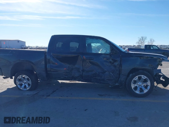 2022 Ram 1500 Big Horn with VIN 1C6RRFFG3NN427016, listed as a IAAI auction lot 41456388 with 21,350 mi miles. Bid and sale history available at carsss.com. Image 13.