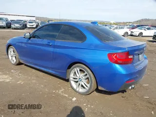 2017 BMW 2 Series 230i xDrive with VIN WBA2H9C32HV642565, listed as a IAAI auction lot 41675092 with 35,929 mi miles. Bid and sale history available at carsss.com. Image 3.