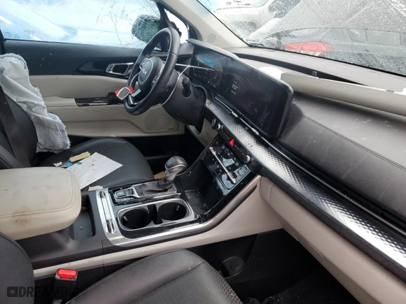 2022 Kia Carnival SX with VIN KNDNE5H37N6149609, listed as a Copart auction lot 69998424 with 53,749 mi miles and Salvage Title. Bid and sale history available at carsss.com. Image 7.
