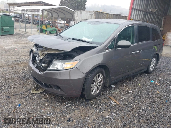 2016 Honda Odyssey EX-L with VIN 5FNRL5H66GB019426, listed as a IAAI auction lot 41939019 with 156,226 mi miles and . Bid and sale history available at DreamBid. Image 2.