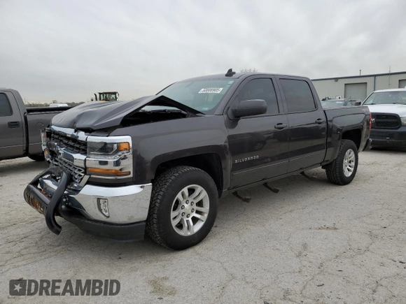 2016 Chevrolet Silverado 1500 LT with VIN 3GCUKREC0GG112967, listed as a Copart auction lot 50008905 with 132,203 mi miles and Salvage Title. Bid and sale history available at DreamBid. Image 1.