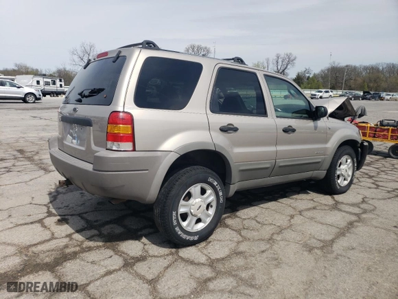 2001 Ford Escape XLT with VIN 1FMYU041X1KC65004, listed as a Copart auction lot 51302325 with 150,917 mi miles and Salvage Title. Bid and sale history available at carsss.com. Image 3.