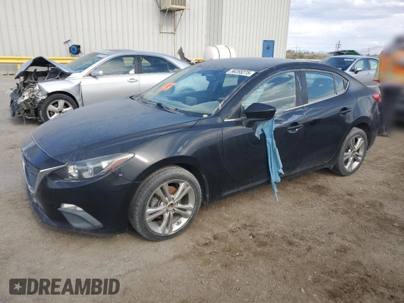 2014 Mazda 3 i Touring with VIN JM1BM1V72E1116942, listed as a Copart auction lot 56255275 with 109,810 mi miles and Clean Title. Bid and sale history available at DreamBid. Image 1.