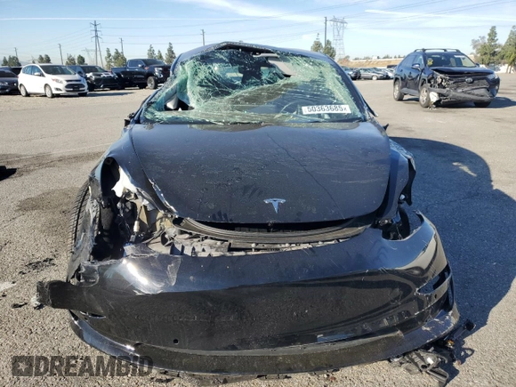 2018 Tesla Model 3 Long Range Battery with VIN 5YJ3E1EA2JF172233, listed as a Copart auction lot 50363685 with Not Provided miles and Salvage Title. Bid and sale history available at DreamBid. Image 5.
