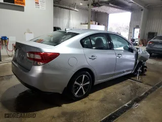 2020 Subaru Impreza Premium with VIN 4S3GKAV66L3606031, listed as a Copart auction lot 43313905 with 51,579 mi miles and Salvage Title. Bid and sale history available at carsss.com. Image 3.