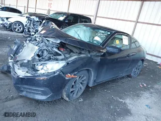 2017 Honda Civic Coupe LX-P with VIN 2HGFC4B06HH311298, listed as a IAAI auction lot 41447478 with 0 mi miles. Bid and sale history available at carsss.com. Image 2.