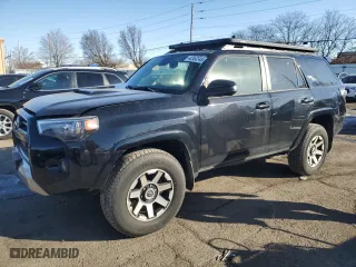 2023 Toyota 4Runner TRD Off Road with VIN JTEPU5JR4P6104507, listed as a Copart auction lot 42563345 with 23,029 mi miles and Salvage Title. Bid and sale history available at carsss.com. Image 1.
