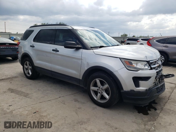 2018 Ford Explorer with VIN 1FM5K7B8XJGB54604, listed as a Copart auction lot 50957575 with 100,957 mi miles and Salvage title. Bid and sale history available at DreamBid. Image 4.
