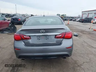 2017 Infiniti Q70L 3.7 with VIN JN1BY1PR9HM210745, listed as a IAAI auction lot 41511737 with 75,978 mi miles. Bid and sale history available at carsss.com. Image 15.