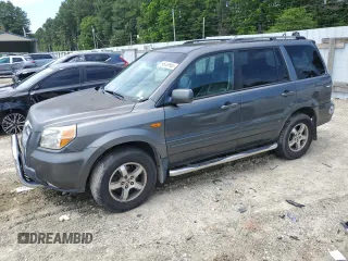 2007 Honda Pilot EX-L with VIN 2HKYF18537H536008, listed as a Copart auction lot 65339965 with 123,456 mi miles and Clean title. Bid and sale history available at DreamBid. Image 1.