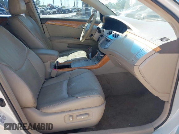 2006 Toyota Avalon XL with VIN 4T1BK36B06U078479, listed as a IAAI auction lot 41940266 with 168,852 mi miles. Bid and sale history available at carsss.com. Image 5.