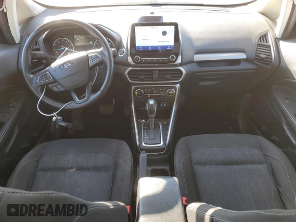 2020 Ford EcoSport SE with VIN MAJ6S3GL4LC376036, listed as a Copart auction lot 84541324 with 66,973 mi miles and Salvage Title. Bid and sale history available at DreamBid. Image 8.