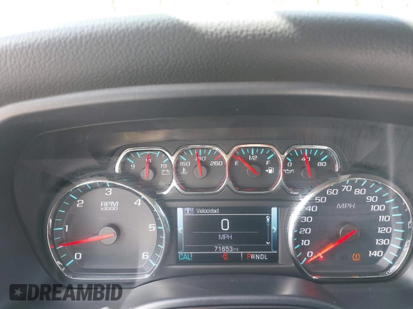 2017 Chevrolet Silverado 1500 LT with VIN 3GCUKREC3HG351205, listed as a IAAI auction lot 41961127 with 71,653 mi miles and . Bid and sale history available at DreamBid. Image 7.