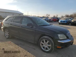 2005 Chrysler Pacifica with VIN 2C8GF78475R421982, listed as a Copart auction lot 41641625 with 220,676 mi miles and Salvage title. Bid and sale history available at DreamBid. Image 4.